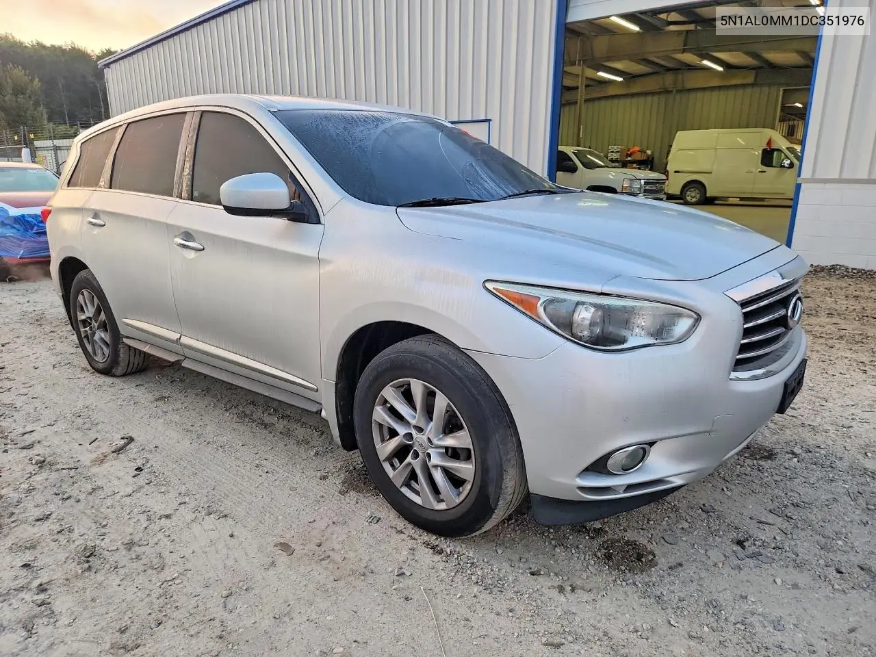 2013 INFINITI JX VIN 5N1AL0MM1DC351976 — фото 4