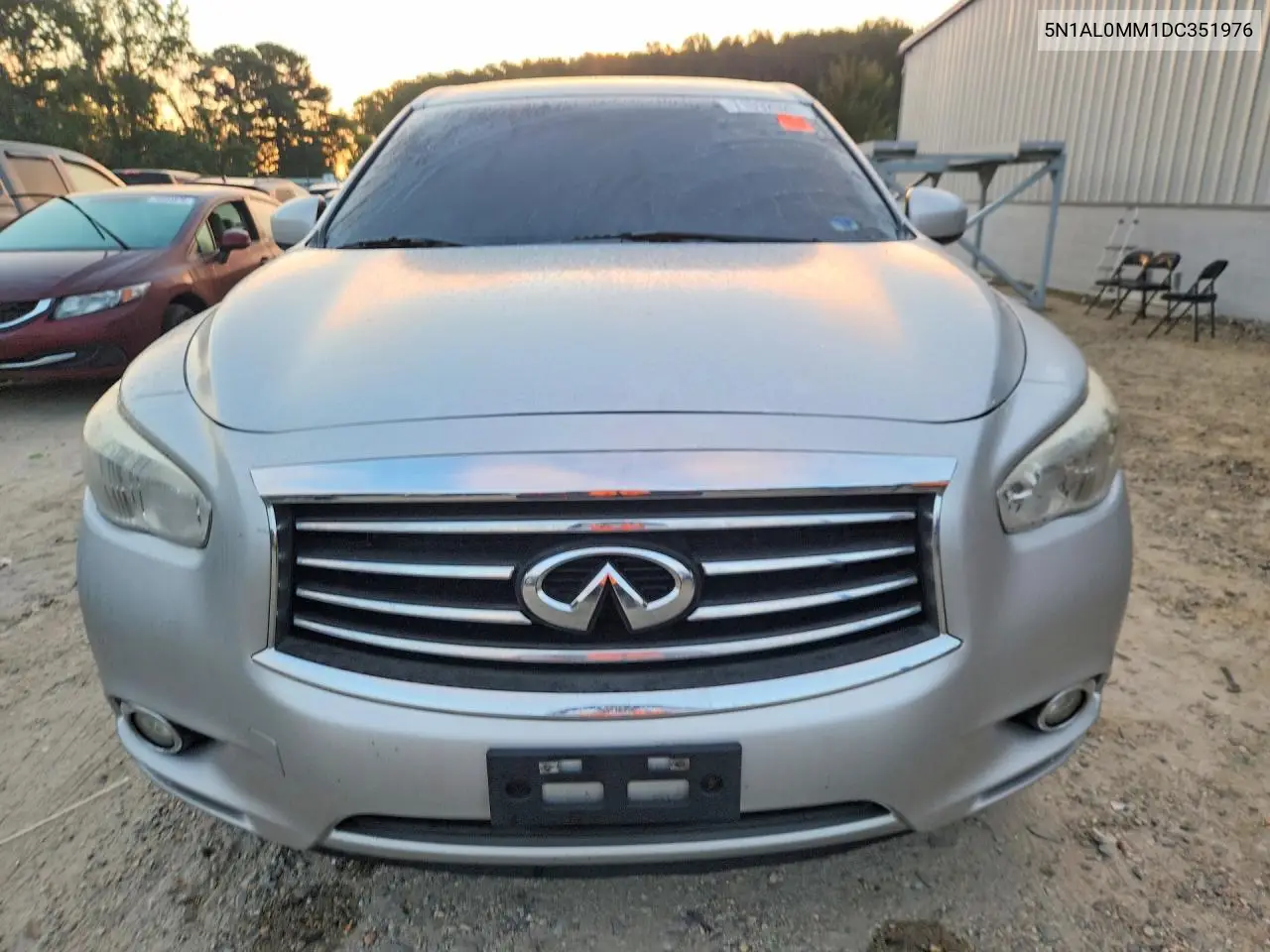 2013 INFINITI JX VIN 5N1AL0MM1DC351976 — фото 5
