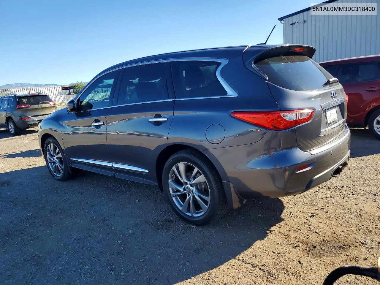 2013 INFINITI JX VIN 5N1AL0MM3DC318400 — фото 2