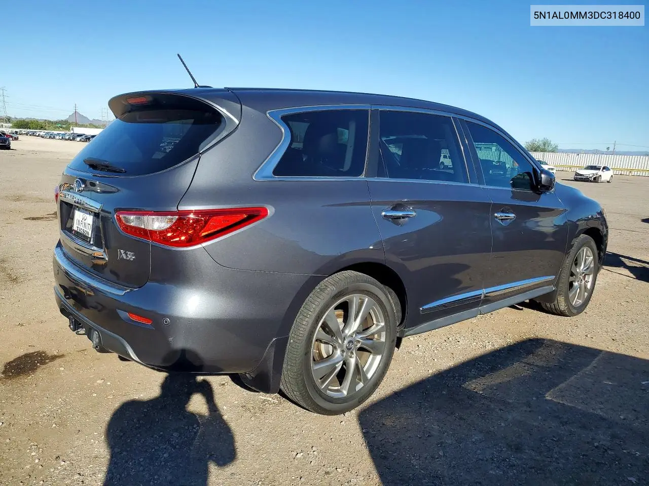 2013 INFINITI JX VIN 5N1AL0MM3DC318400 — фото 3