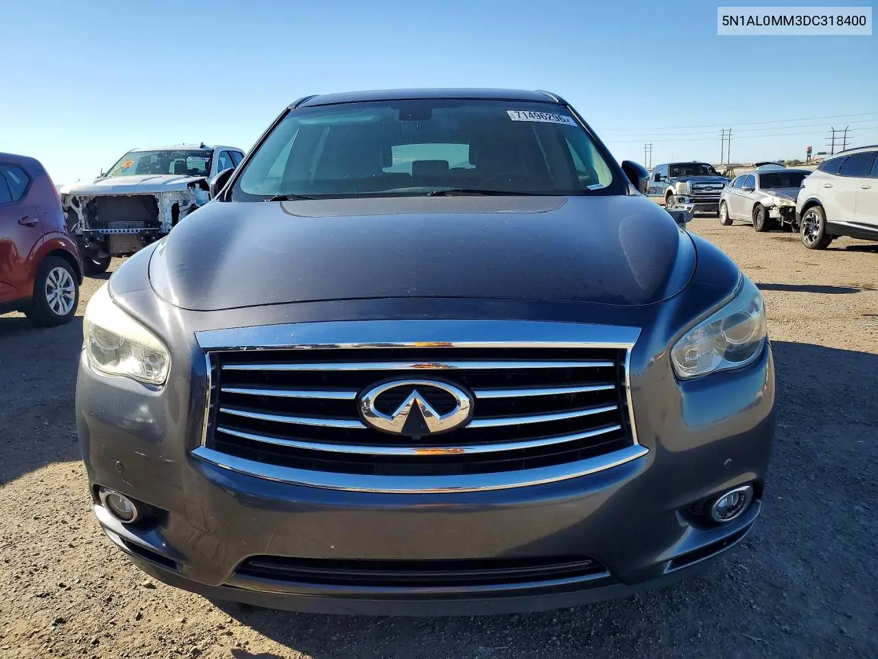 2013 INFINITI JX VIN 5N1AL0MM3DC318400 — фото 5