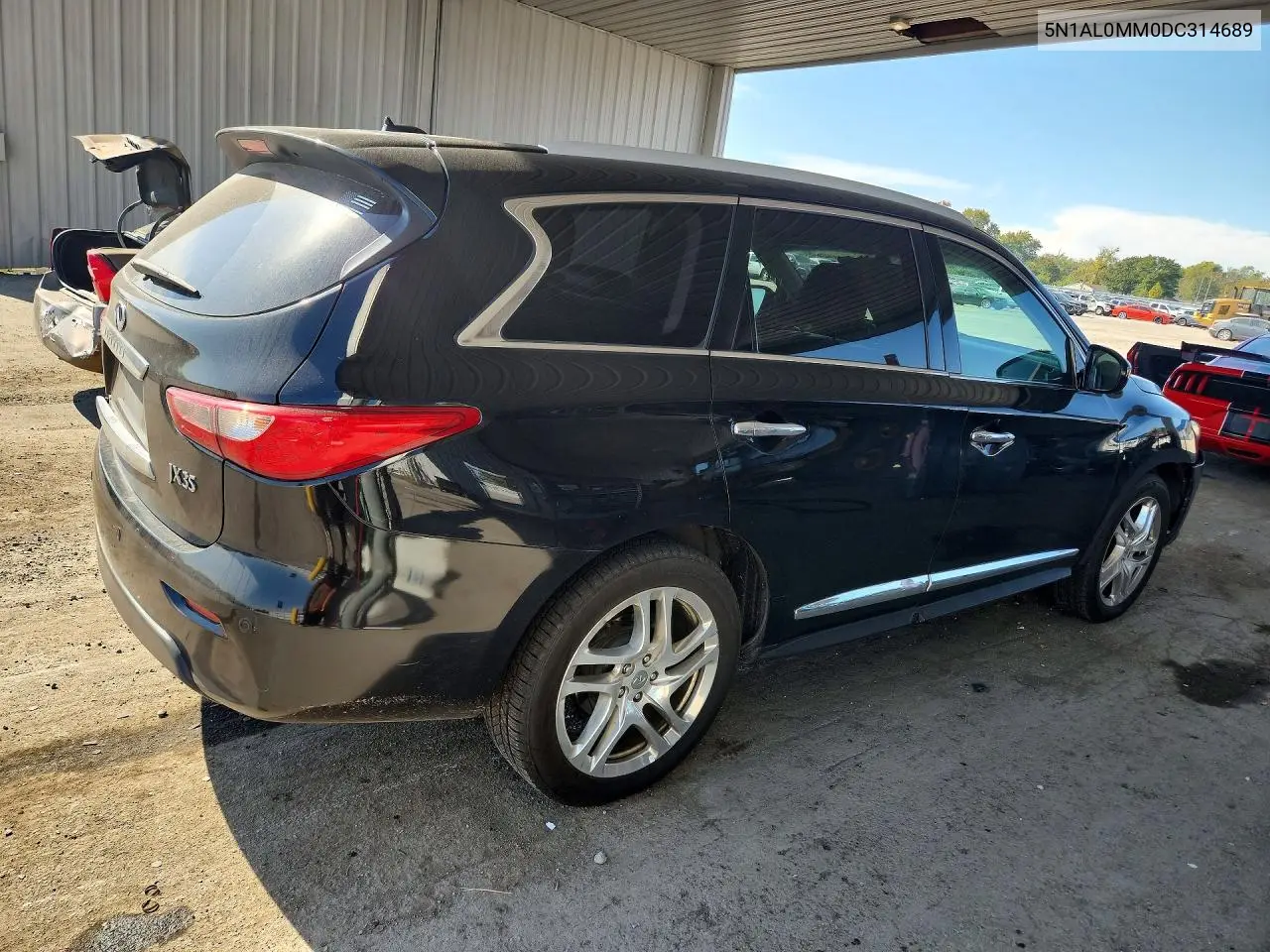 2013 INFINITI JX VIN 5N1AL0MM0DC314689 — фото 3