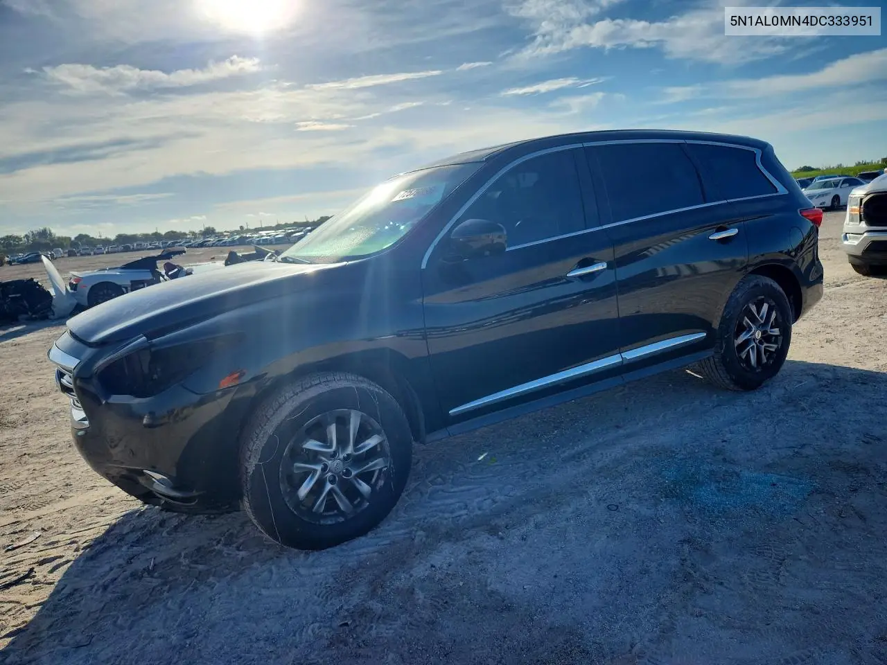 INFINITI JX 2013, VIN 5N1AL0MN4DC333951