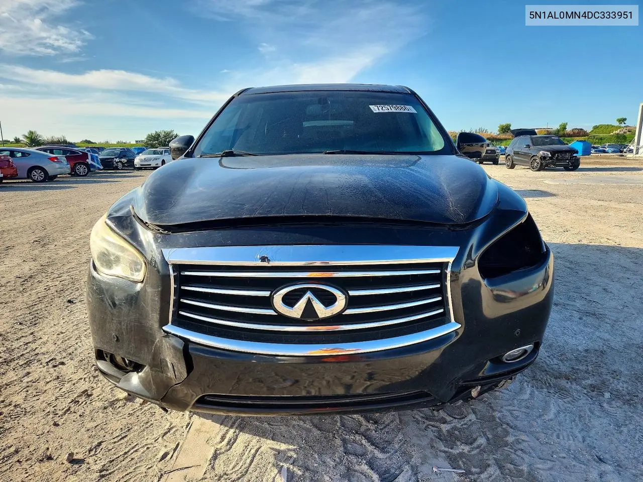 2013 INFINITI JX VIN 5N1AL0MN4DC333951 — фото 5
