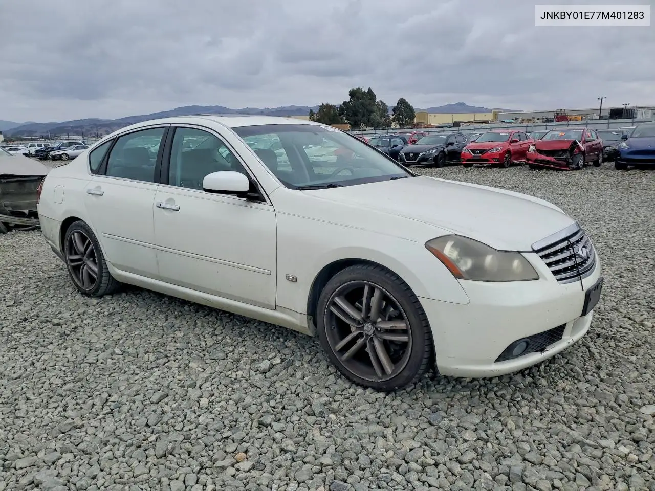 2007 INFINITI M VIN JNKBY01E77M401283 — фото 4