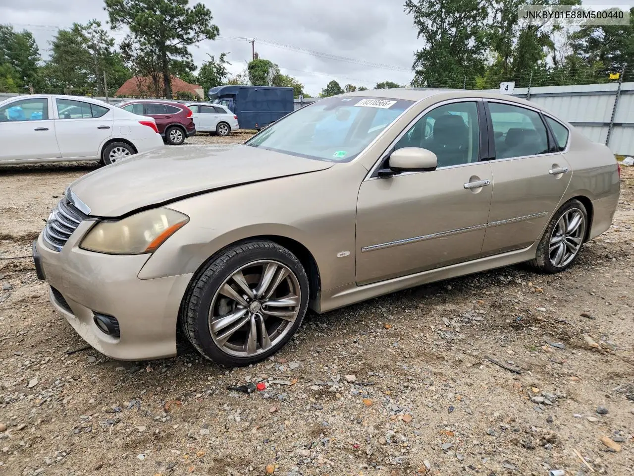 INFINITI M 2008, VIN JNKBY01E88M500440