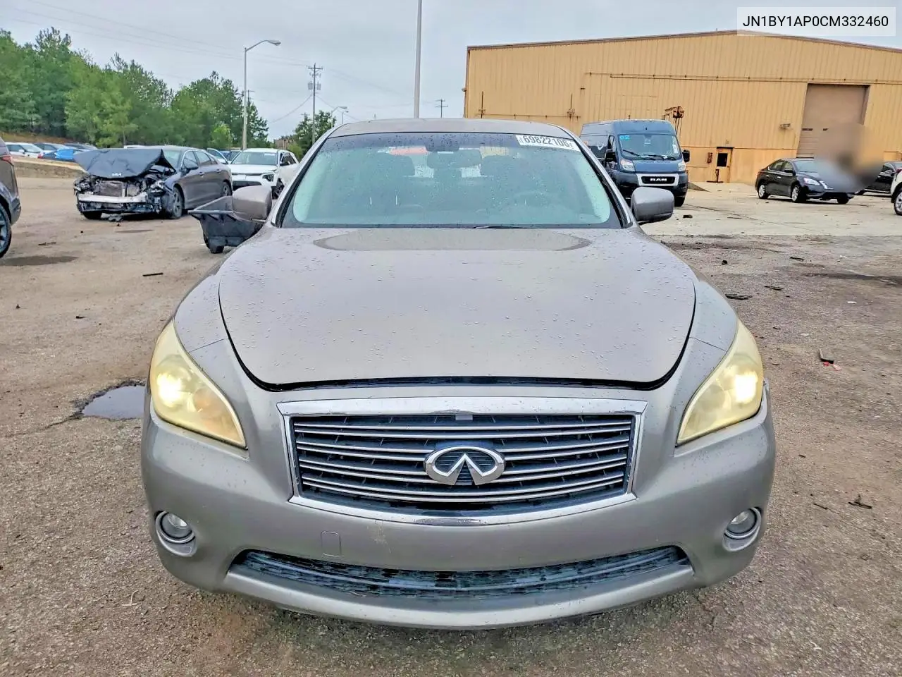 2012 INFINITI M VIN JN1BY1AP0CM332460 — фото 5