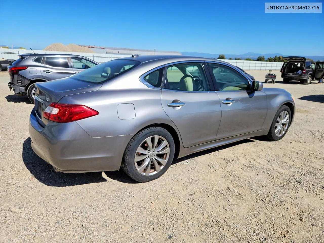 2013 INFINITI M VIN JN1BY1AP9DM512716 — фото 3