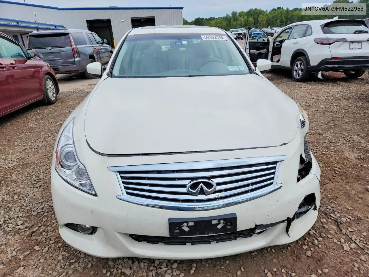 2015 INFINITI Q40 VIN JN1CV6AR9FM522953 — фото 5
