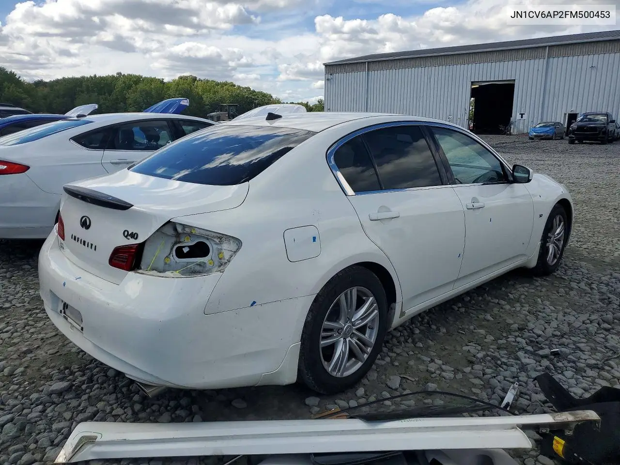 2015 INFINITI Q40 VIN JN1CV6AP2FM500453 — фото 3