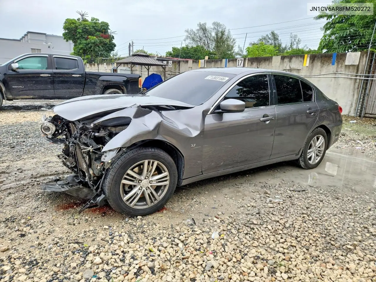 INFINITI Q40 2015, VIN JN1CV6AR8FM520272
