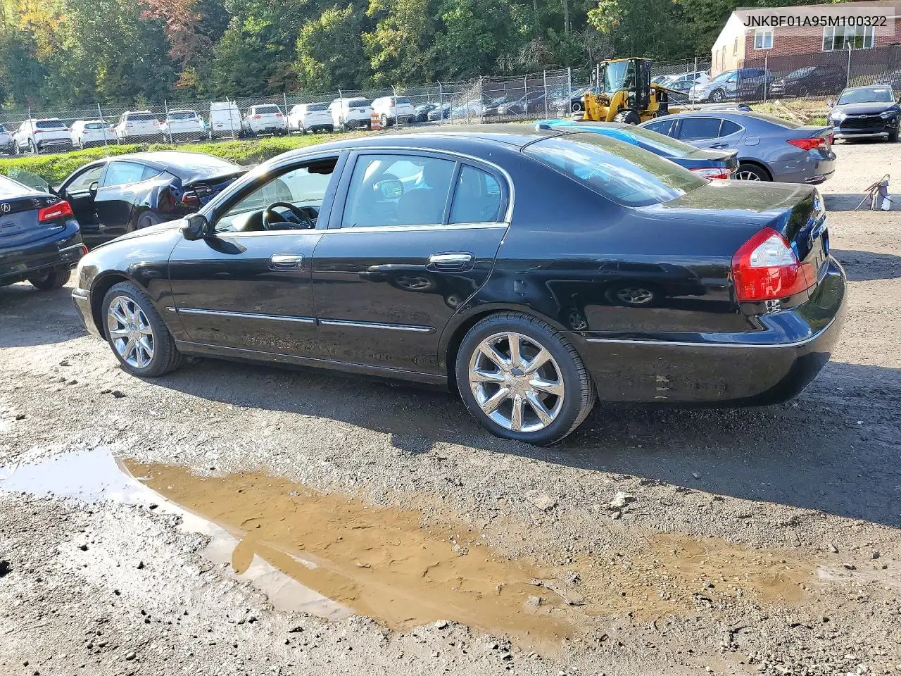 2005 INFINITI Q45 VIN JNKBF01A95M100322 — фото 2