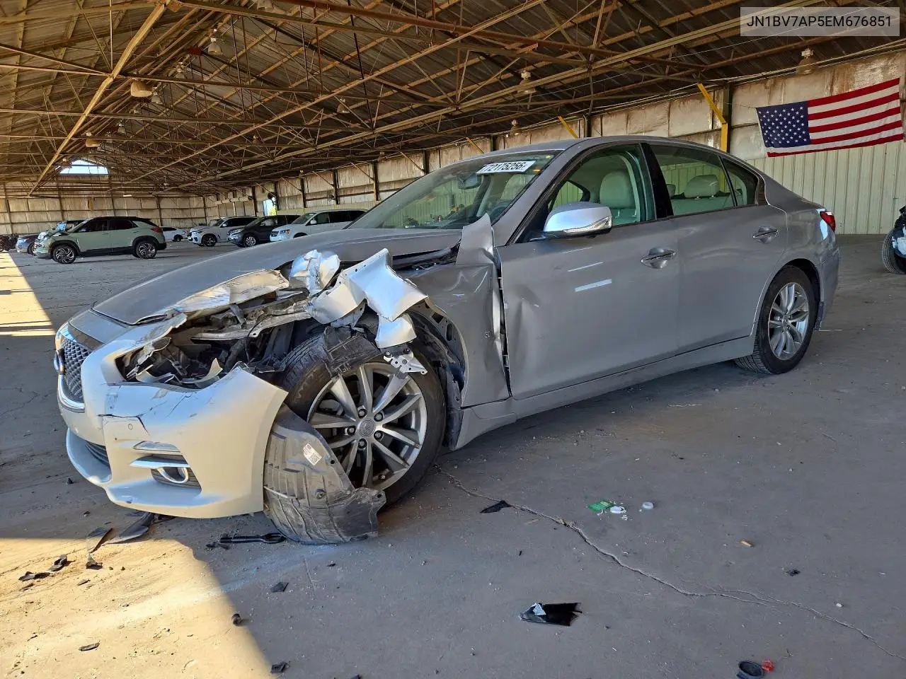 INFINITI Q50 2014, VIN JN1BV7AP5EM676851