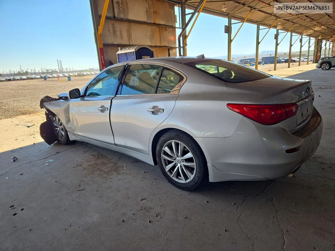 2014 INFINITI Q50 VIN JN1BV7AP5EM676851 — фото 2