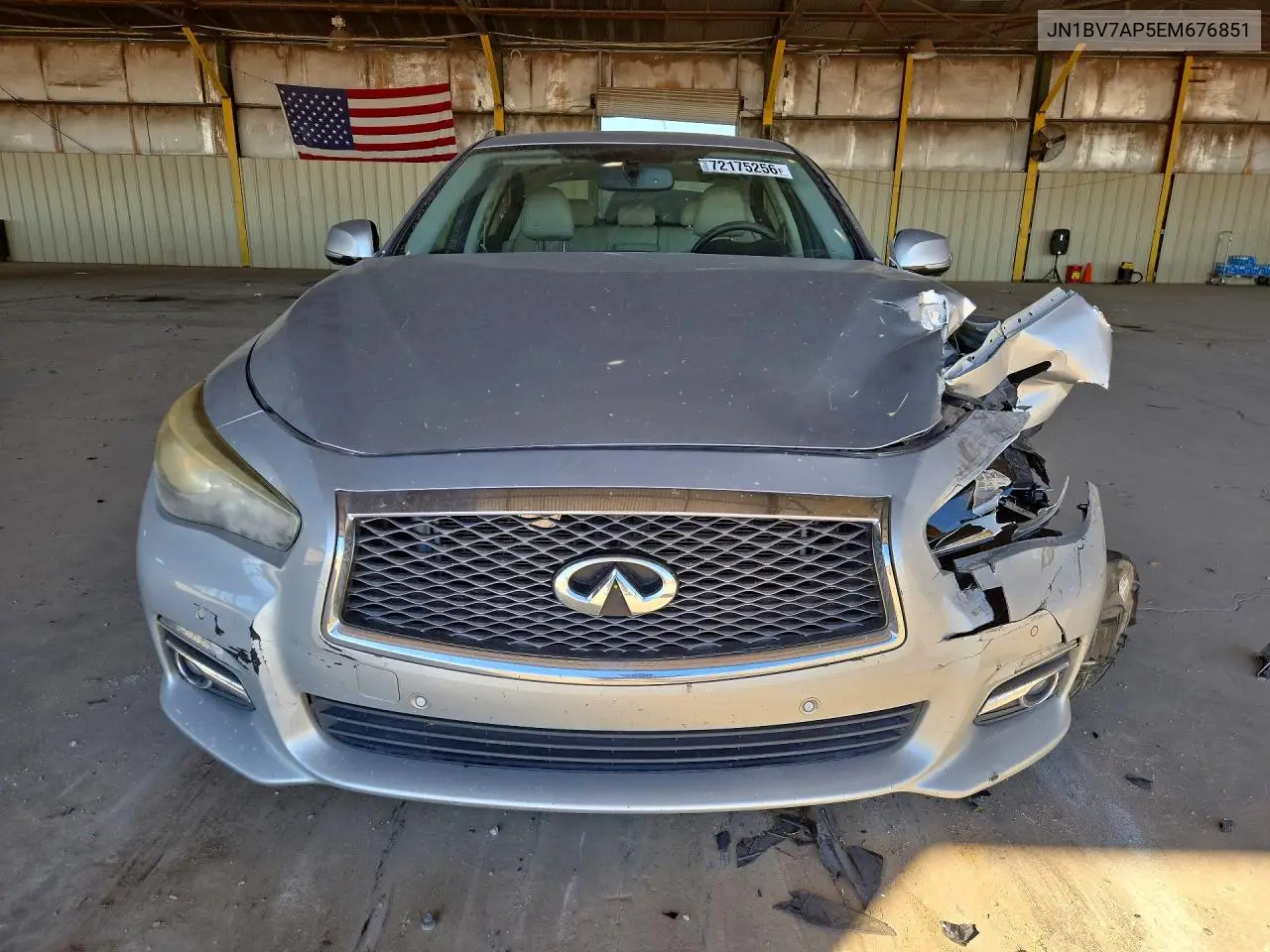 2014 INFINITI Q50 VIN JN1BV7AP5EM676851 — фото 5