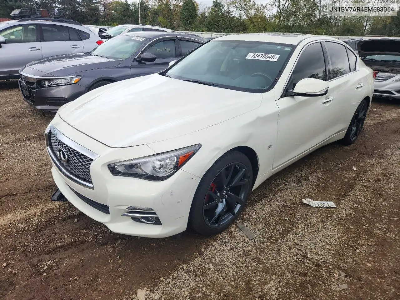 INFINITI Q50 2014, VIN JN1BV7AR4EM683064