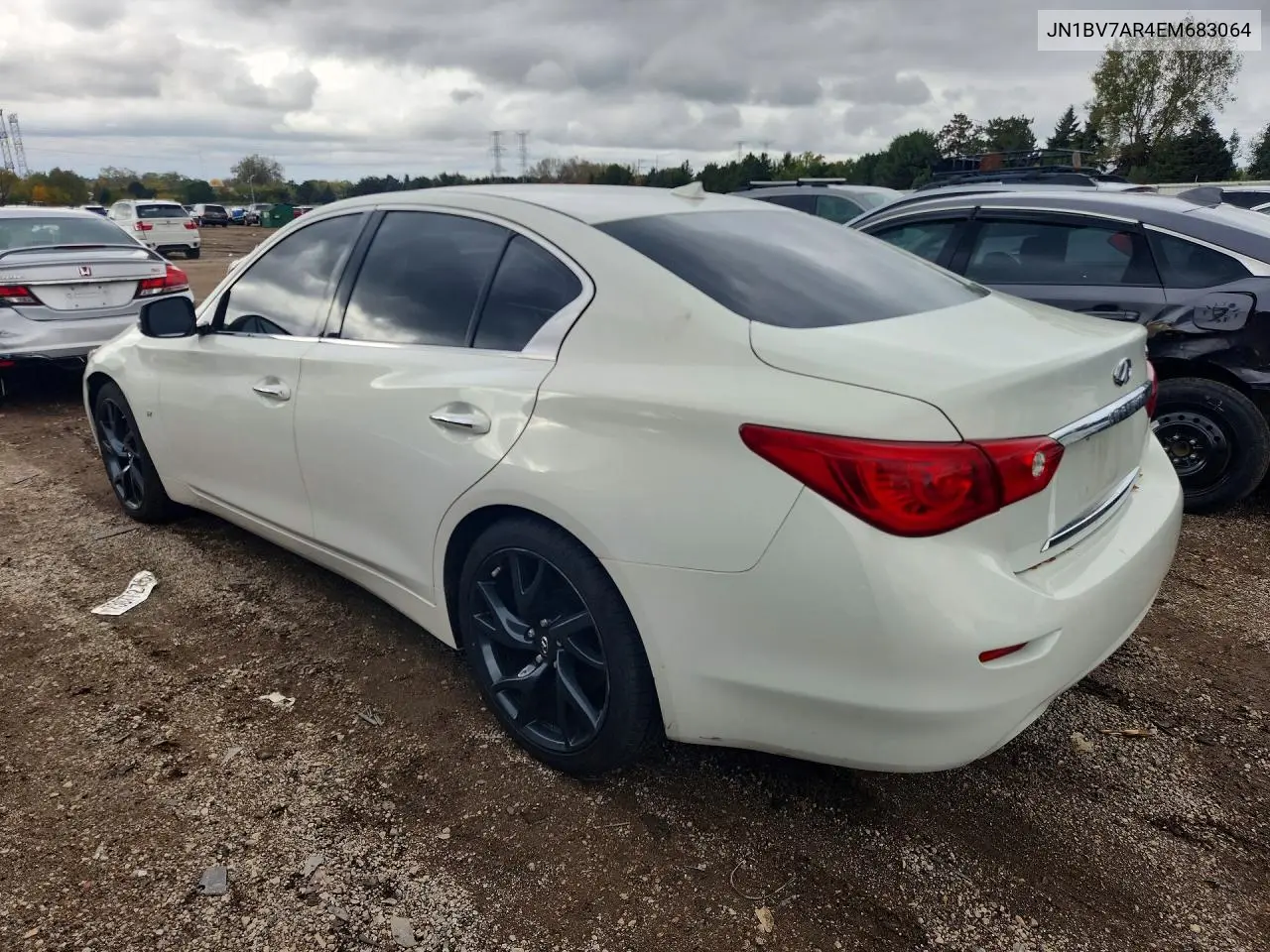 2014 INFINITI Q50 VIN JN1BV7AR4EM683064 — фото 2