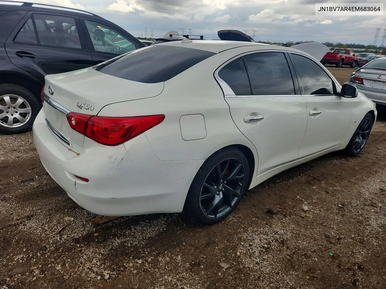 2014 INFINITI Q50 VIN JN1BV7AR4EM683064 — фото 3
