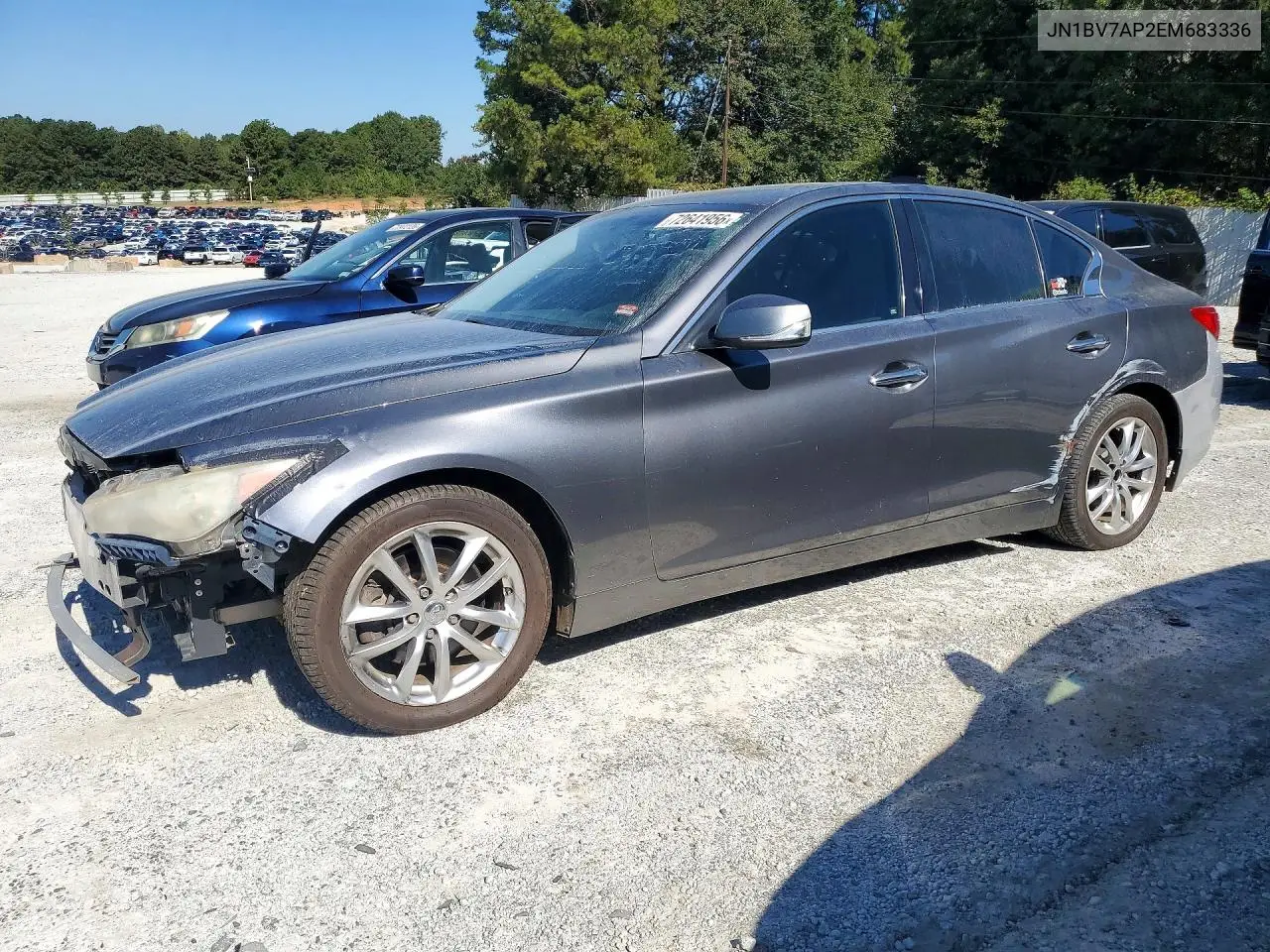 INFINITI Q50 2014, VIN JN1BV7AP2EM683336