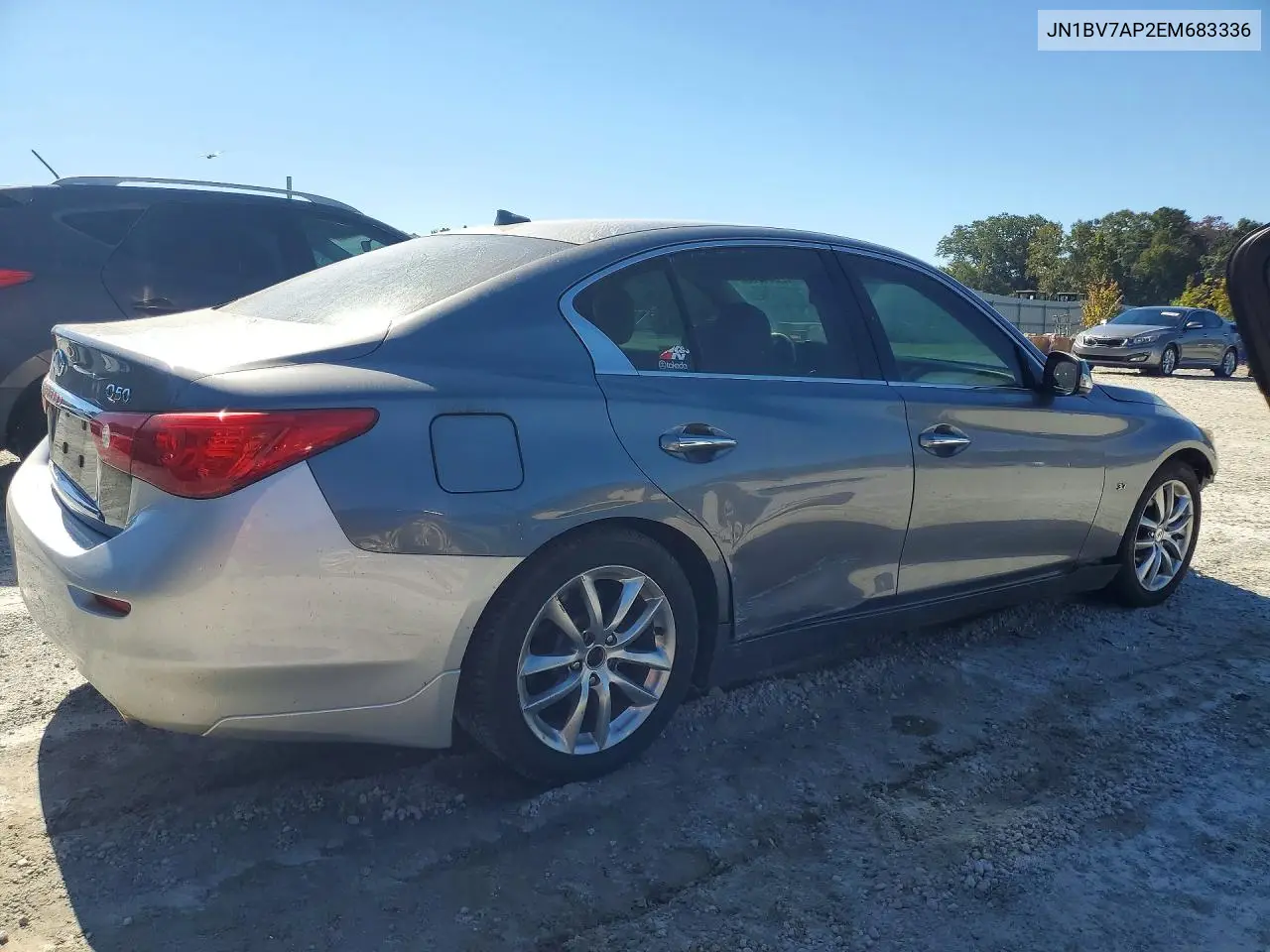 2014 INFINITI Q50 VIN JN1BV7AP2EM683336 — фото 3