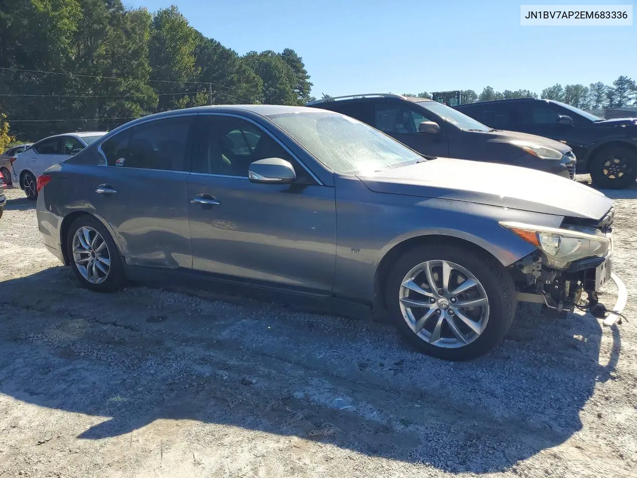 2014 INFINITI Q50 VIN JN1BV7AP2EM683336 — фото 4