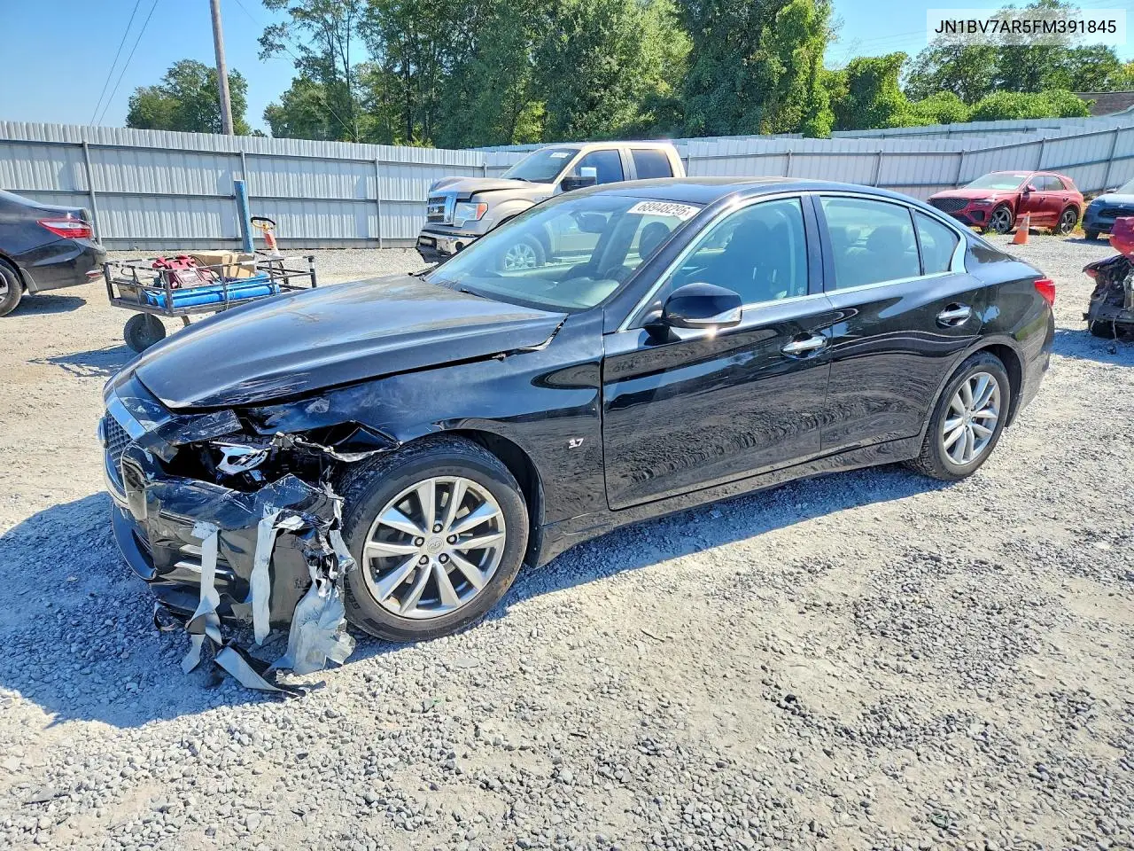 INFINITI Q50 2015, VIN JN1BV7AR5FM391845
