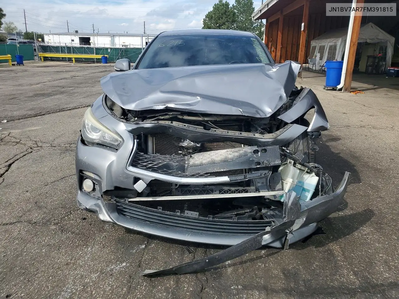 2015 INFINITI Q50 VIN JN1BV7AR7FM391815 — фото 5