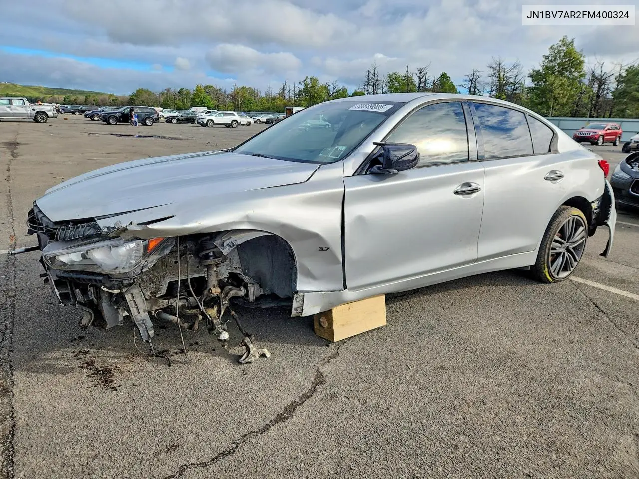 INFINITI Q50 2015, VIN JN1BV7AR2FM400324