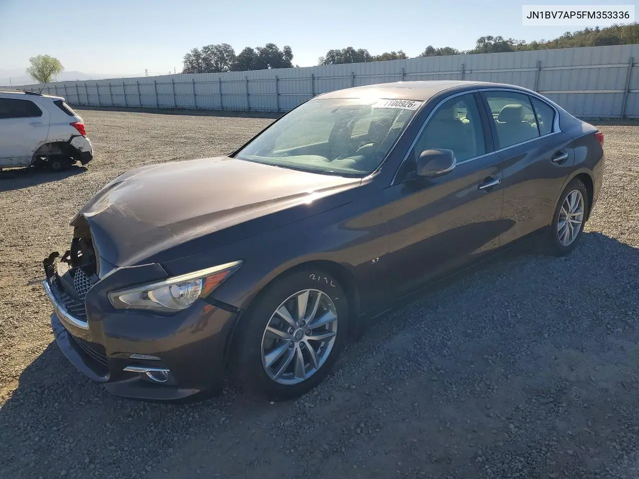 INFINITI Q50 2015, VIN JN1BV7AP5FM353336