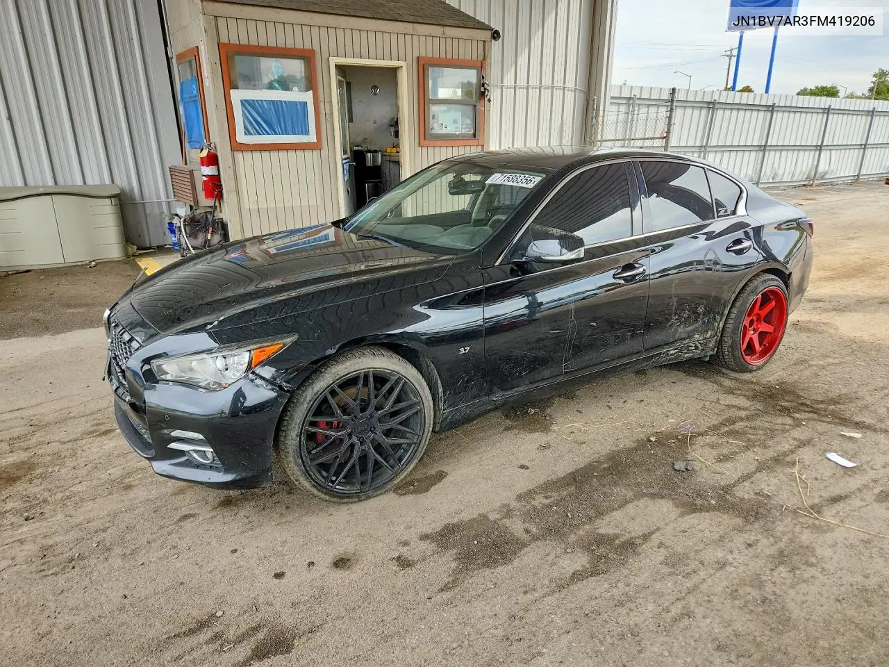 INFINITI Q50 2015, VIN JN1BV7AR3FM419206