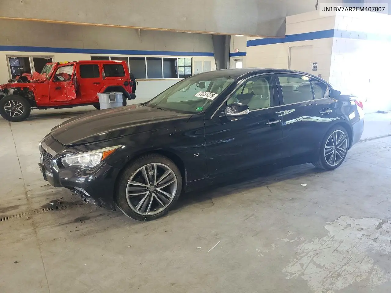 2015 INFINITI Q50 VIN JN1BV7AR2FM407807 — фото 2