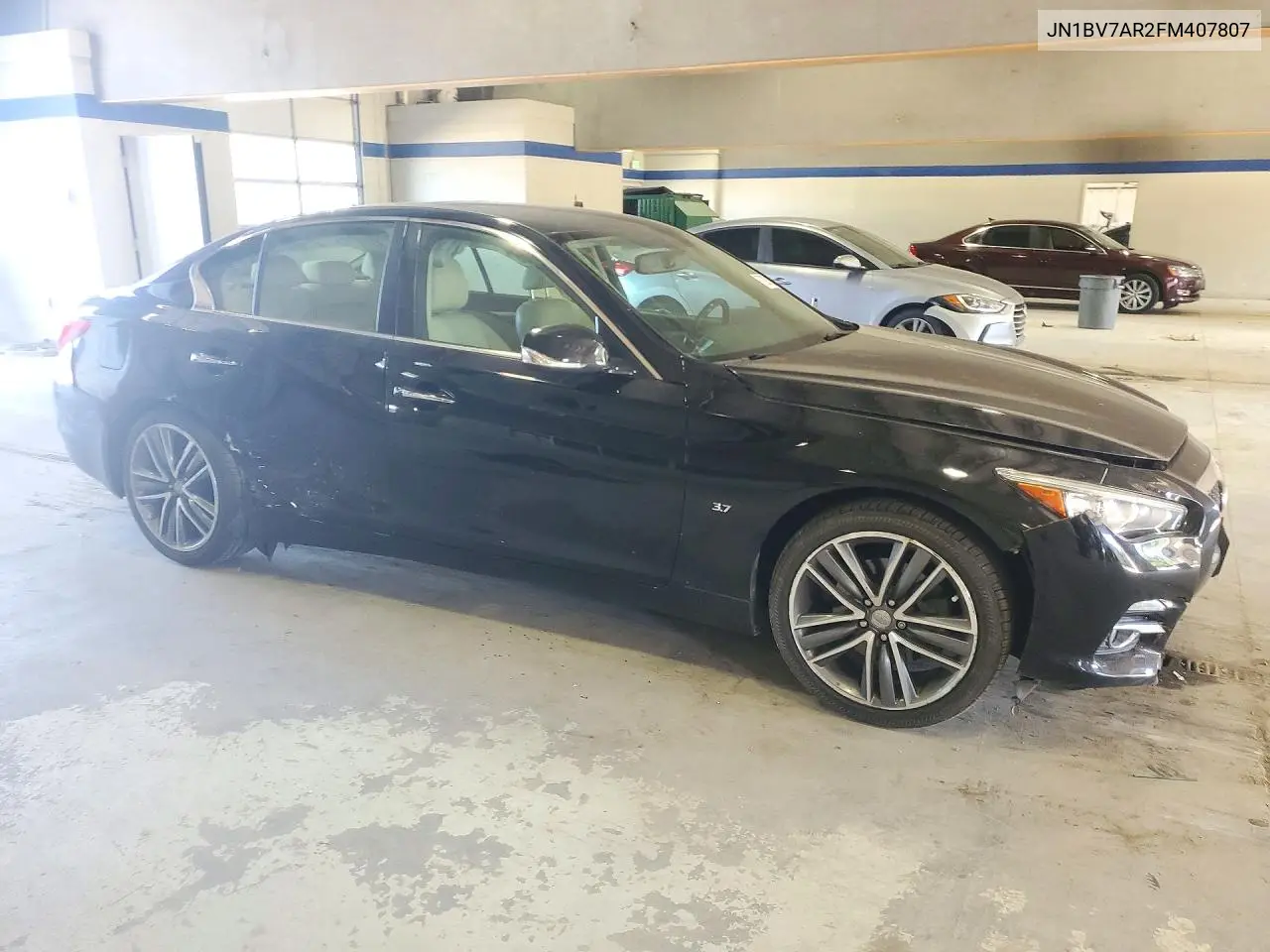 2015 INFINITI Q50 VIN JN1BV7AR2FM407807 — фото 5