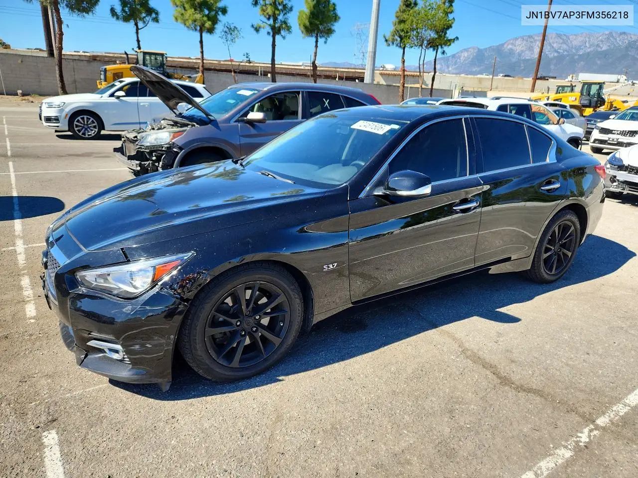 INFINITI Q50 2015, VIN JN1BV7AP3FM356218