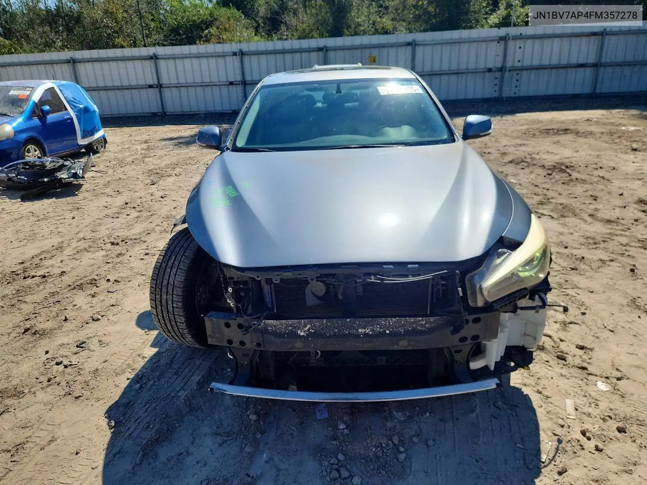 2015 INFINITI Q50 VIN JN1BV7AP4FM357278 — фото 5