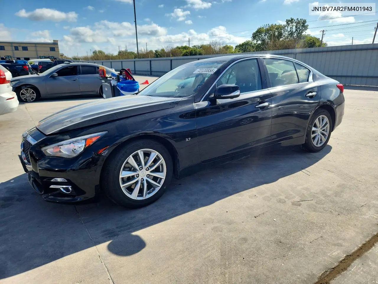 INFINITI Q50 2015, VIN JN1BV7AR2FM401943