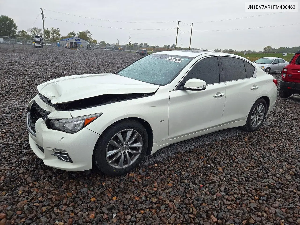 INFINITI Q50 2015, VIN JN1BV7AR1FM408463