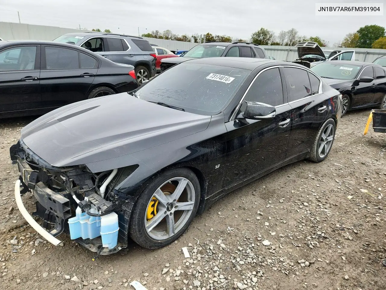 INFINITI Q50 2015, VIN JN1BV7AR6FM391904