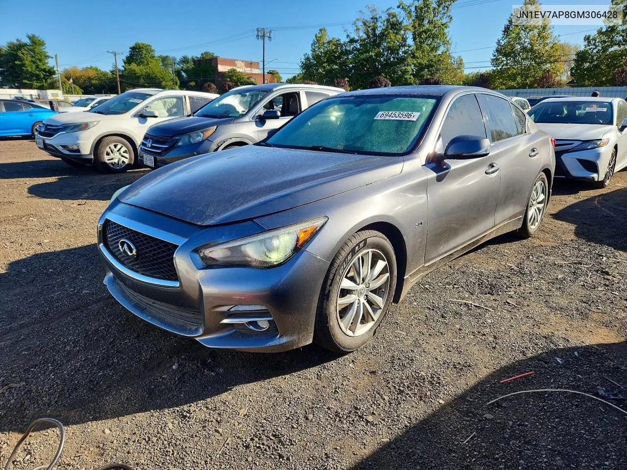 INFINITI Q50 2016, VIN JN1EV7AP8GM306428