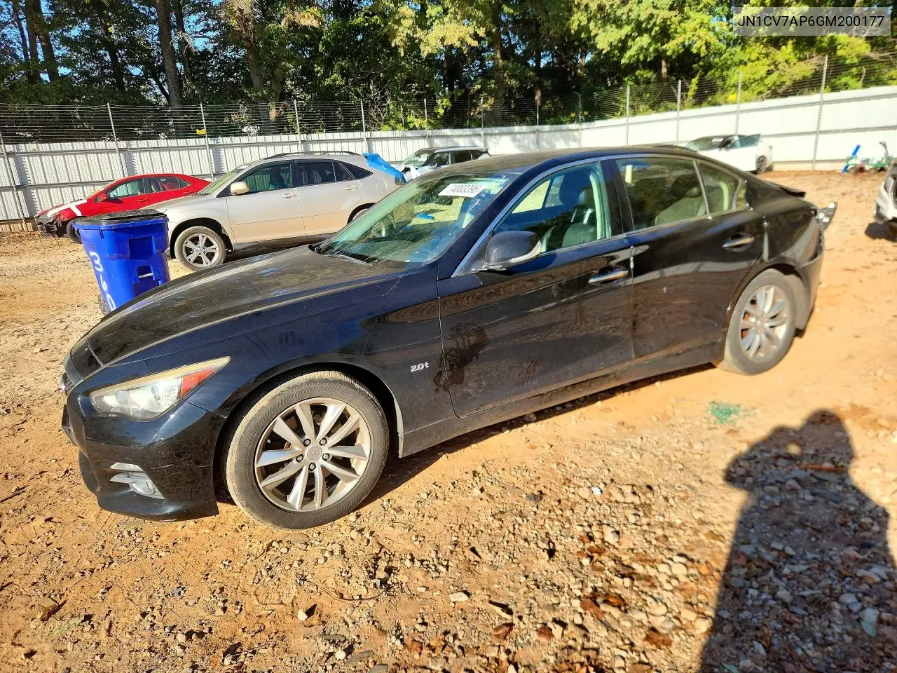 INFINITI Q50 2016, VIN JN1CV7AP6GM200177