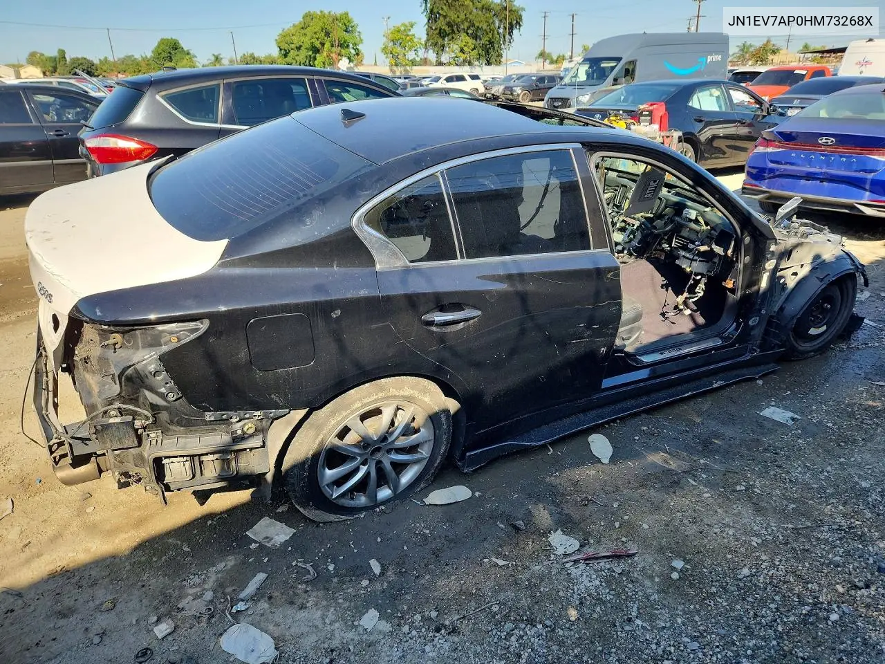 2017 INFINITI Q50 VIN JN1EV7AP0HM732681 — фото 3