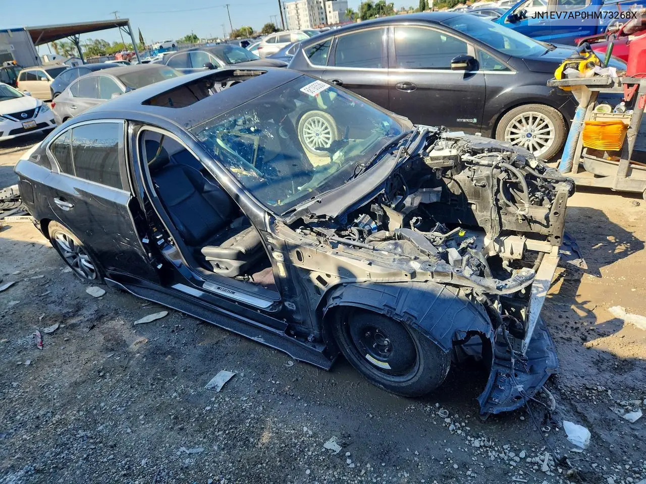 2017 INFINITI Q50 VIN JN1EV7AP0HM732681 — фото 4