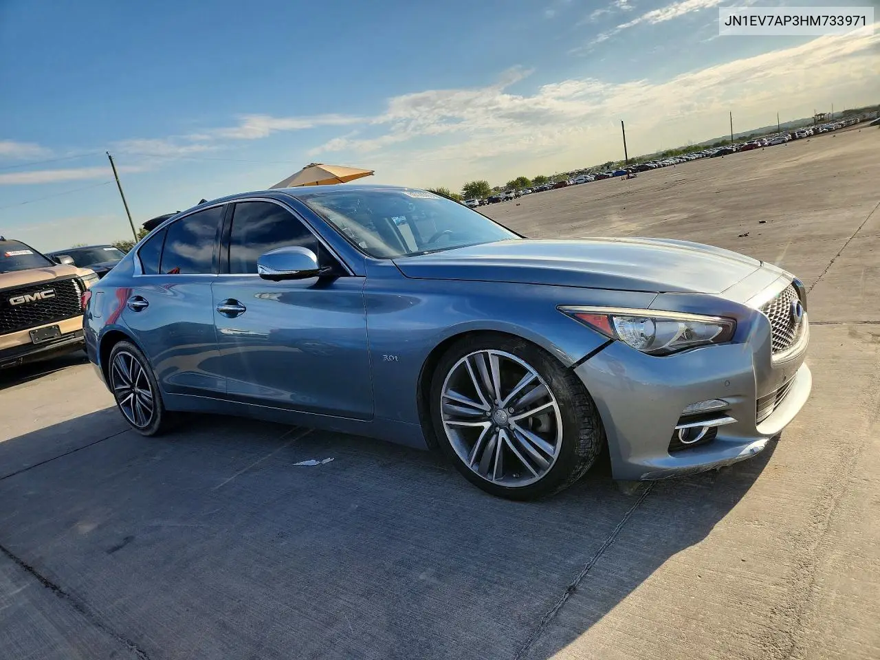 2017 INFINITI Q50 VIN JN1EV7AP3HM733971 — фото 4