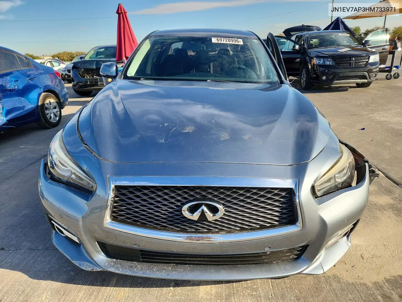 2017 INFINITI Q50 VIN JN1EV7AP3HM733971 — фото 5