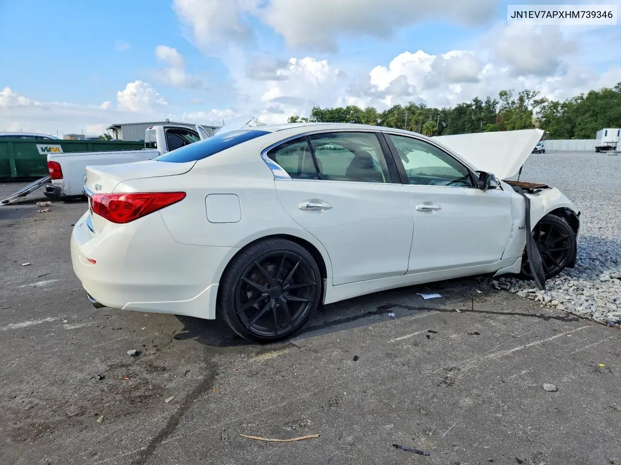 2017 INFINITI Q50 VIN JN1EV7APXHM739346 — фото 3