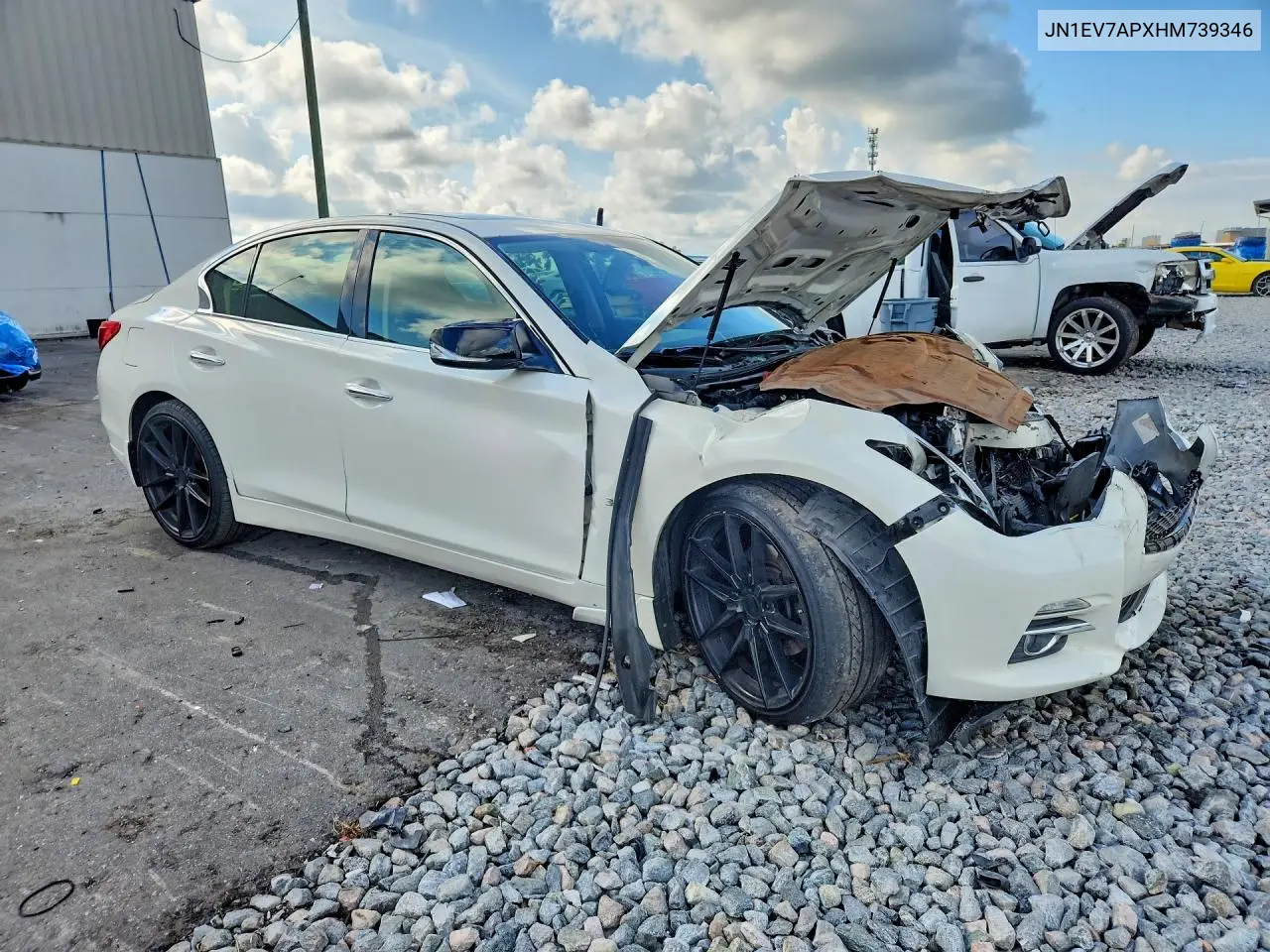 2017 INFINITI Q50 VIN JN1EV7APXHM739346 — фото 4