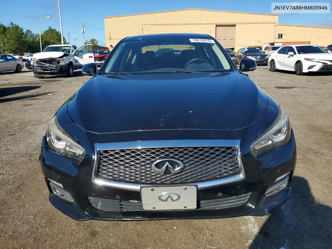2017 INFINITI Q50 VIN JN1EV7AR8HM835946 — фото 5
