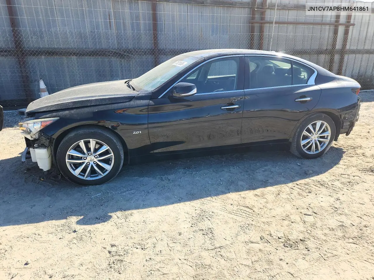 INFINITI Q50 2017, VIN JN1CV7AP8HM641861