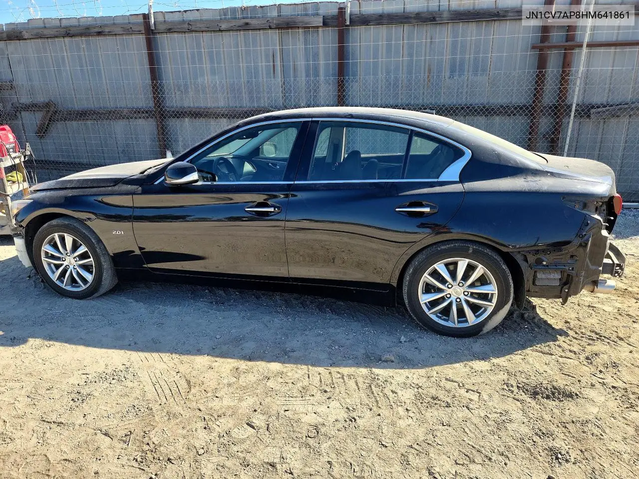 2017 INFINITI Q50 VIN JN1CV7AP8HM641861 — фото 2