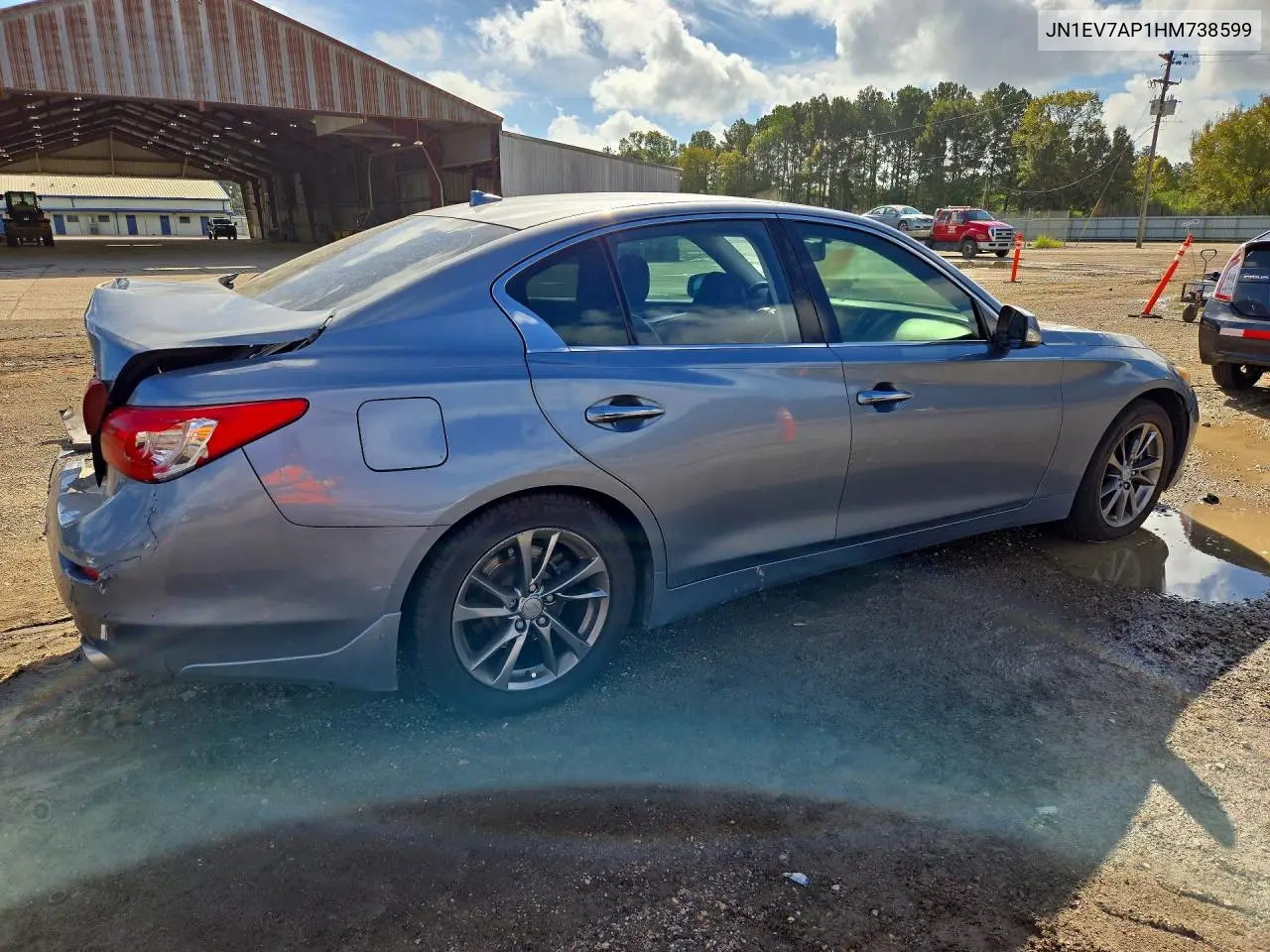 2017 INFINITI Q50 VIN JN1EV7AP1HM738599 — фото 3
