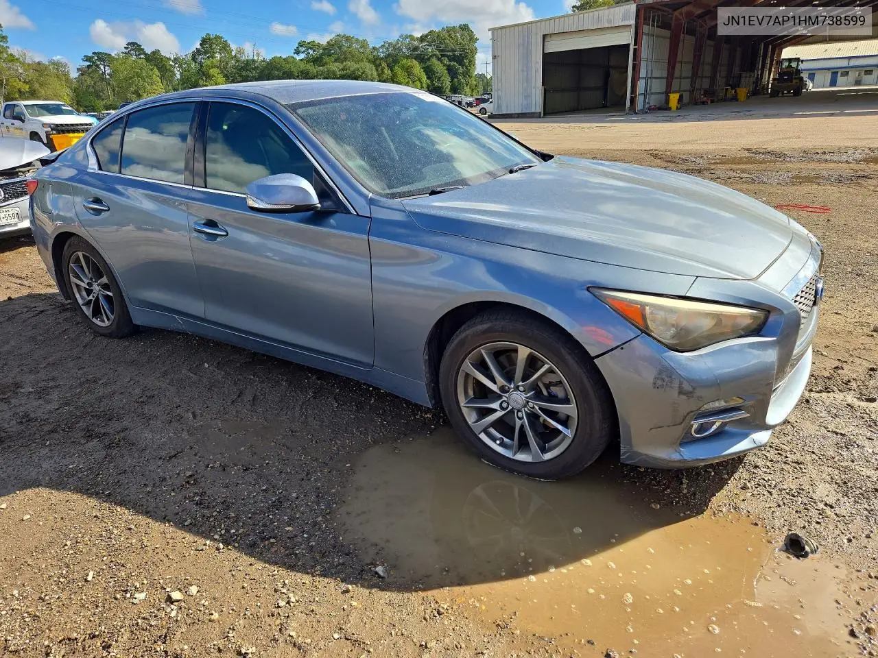 2017 INFINITI Q50 VIN JN1EV7AP1HM738599 — фото 4